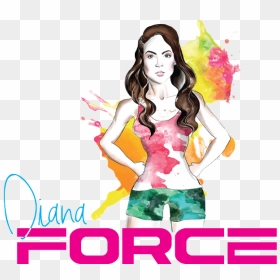 Diana Force Bikini Rocks Challenge - Illustration, HD Png Download - bikini model png