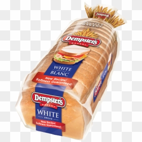 Dempster’s® White Bread 400 G - White Bread In Package, HD Png Download - slice of bread png