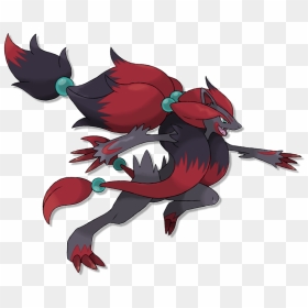 Mega Zoroark By Lucas-costa - Zoroark Mega Evolucion, HD Png Download - zoroark png