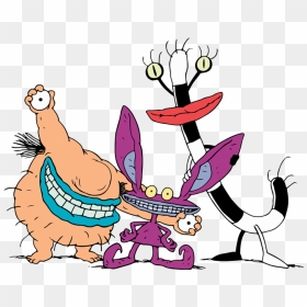 Aaahh Real Monsters Characters - Ahh Real Monsters Background, HD Png Download - characters png