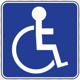 Handicap Sign Png, Transparent Png - handicap sign png