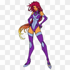 Starfire Rebirth Transparent By Asthonx1-da47iir - Starfire Teen Titans Rebirth, HD Png Download - starfire png