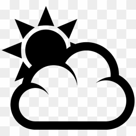 Sun Behind Large Cloud Emoji Clipart - Does ❄ 💊 ☀ Mean, HD Png Download - cloud drawing png