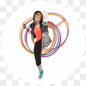 Hula Hoops Hooping Dance - Circle, HD Png Download - hula hoop png