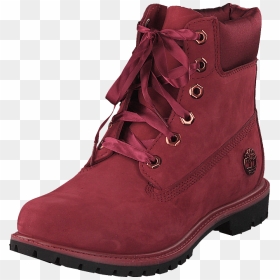 6in Premium Wp Boot L/satin Pomegranate Waterbuck - Work Boots, HD Png Download - timberlands png