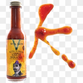 Killa Kimchi Hot Sauce - Hot Sauce Png, Transparent Png - sriracha png