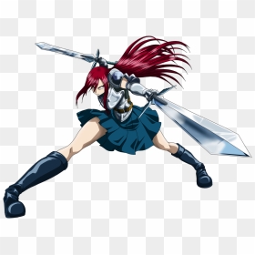 Fairy Tail Wiki On Twitter - Fairy Tail Erza Scarlet Dragon Cry, HD Png  Download - 988x651 (#1587327) - PinPng