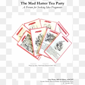 Alice In Wonderland Tea Party, HD Png Download - mad hatter hat png