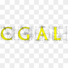 Cgal Full - Circle, HD Png Download - straight lines png