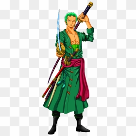 Roronoa Zoro By Alexiscabo1 - Zoro One Piece Png, Transparent Png - zoro png