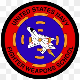 F 14 Top Gun Logo , Png Download - Navy Fighter Weapons School Patch, Transparent Png - top gun hat png