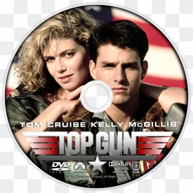 Top Gun Dvd Disc Image - Tom Cruise Top Gun, HD Png Download - top gun hat png