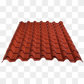 Colour Coated Tile Roof Sheets - Roof, HD Png Download - sheet png