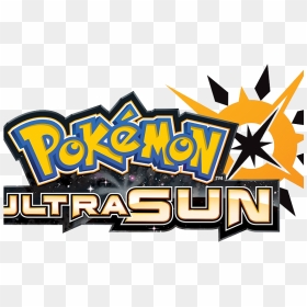 Pokémon Ultra Sun Logo-800x590 - Pokemon Ultra Sun Logo, HD Png Download - yellow moon png