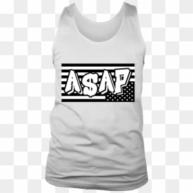 Asap Rocky American Flag Rap Tank Top - American Flag, HD Png Download - asap rocky png