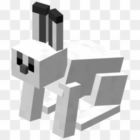 Coniglio Minecraft, HD Png Download - white rabbit png