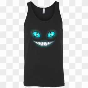Alice"s Cheshire Cat - Active Tank, HD Png Download - cheshire cat smile png