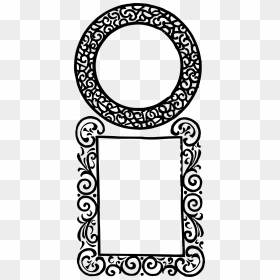 Double Frame Clip Arts - Islamic Frame, HD Png Download - square picture frame png