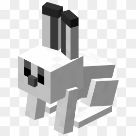 Minecraft Rabbit, HD Png Download - white rabbit png