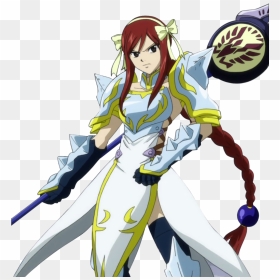 Erza Scarlet Fairy Tail Armor Download - Fairy Tail Erza Lightning Empress Armor, HD Png Download - erza scarlet png