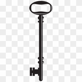 Old Lock Key Door Sticker - Old Key, HD Png Download - vintage key png