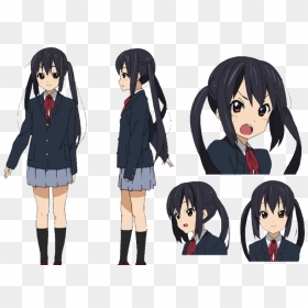 K On Concept Art , Png Download - Azusa Nakano, Transparent Png - k-on png