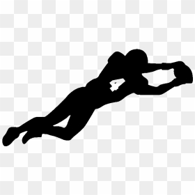 Sport Football Player American Football - Silhouette Sports Vector Png, Transparent Png - football laces png