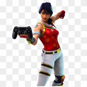 Fortnite Player Png - Fortnite Skin With Ps4 Controller, Transparent Png - fortnite player png