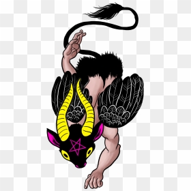 Illustration, HD Png Download - baphomet png