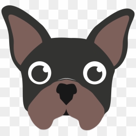 French Bulldog Cartoon Transparent Png , Png Download - French Bulldog Png Icon, Png Download - french bulldog png