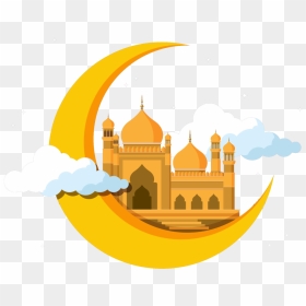 Mosque Clipart Moon Png - Ramadhan Png, Transparent Png - mosque png