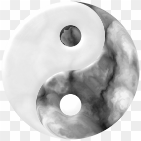Marbled Yin Yang Clip Arts - Png Transparent Yin Yang Png, Png Download - yin and yang png
