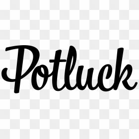 Library Of Christmas Potluck Png Black And White Stock - Clipart Potluck, Transparent Png - potluck png
