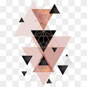 #triangles #tumblr #freetoedit #edit #overlay #sticker - Fondos De Pantalla Triangulos, HD Png Download - triangle png tumblr