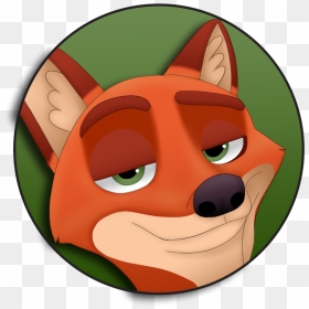 Home / Pin Back Buttons / Zootopia / Nick Wilde Pin - Cartoon, HD Png Download - nick wilde png