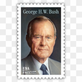 Bush Memorial Stamp June - George Bush Stamp, HD Png Download - george w bush png