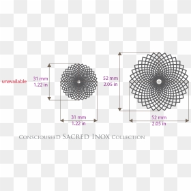 Heart Circle, HD Png Download - fibonacci png