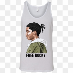 Free Asap Rocky Poster T-shirt - A$ap Rocky, HD Png Download - asap rocky png