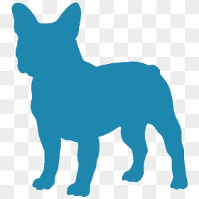 Transparent Pug Vector Png - French Bulldog Silhouette Png, Png Download - french bulldog png