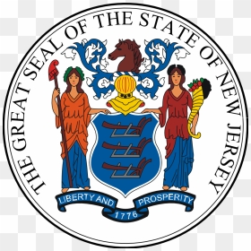 New Jersey State Seal, HD Png Download - new jersey png