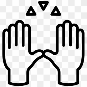 What Are You Thankful For - Praise Hands Emoji Black And White, HD Png Download - thankful png