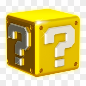 Super Mario Item Box, HD Png Download - mario block png