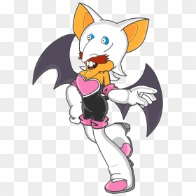 Rouge The Bat - Draw Rouge The Bat, HD Png Download - nigel thornberry png