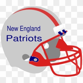 New England Patriots Helmet Clip Art At - Football Helmet Silhouette, HD Png Download - fantasy border png