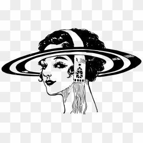 Saturn Ring Drawing, HD Png Download - cartoon hat png