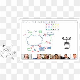 Wacom One Microsoft Whiteboard, HD Png Download - whiteboard png