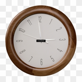 Stopwatch In Hand Clock - Wall Clock, HD Png Download - clock hand png