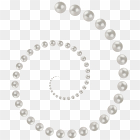 Pearl Clipart Transparent Circle - String Of Pearls Png, Png Download - pearl border png