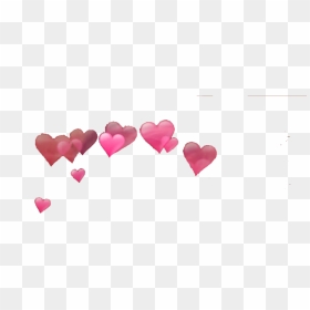 Photo Booth Hearts Png - Heart Around Head Png, Transparent Png - photobooth hearts png