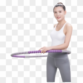 Hula Hoop Thin Waist Female Weight Loss Circle Adult - Hula Hoop, HD Png Download - hula hoop png